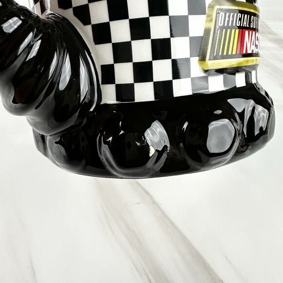 Coca-Cola NASCAR Gear Shift Jumbo Ceramic 24oz Coffee Mug Cup Houston Harvest 5" - Picture 7 of 9